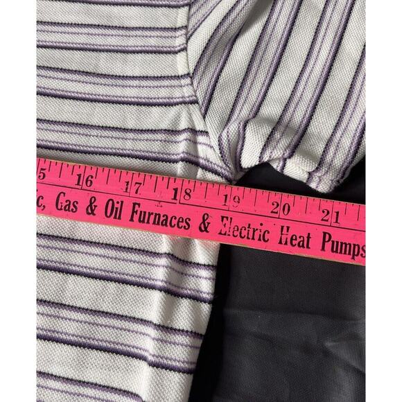 HURLEY Polo Shirt Mens Medium Y2K Vintage Skate Popped Collar Freedom of Choice - Picture 7 of 9